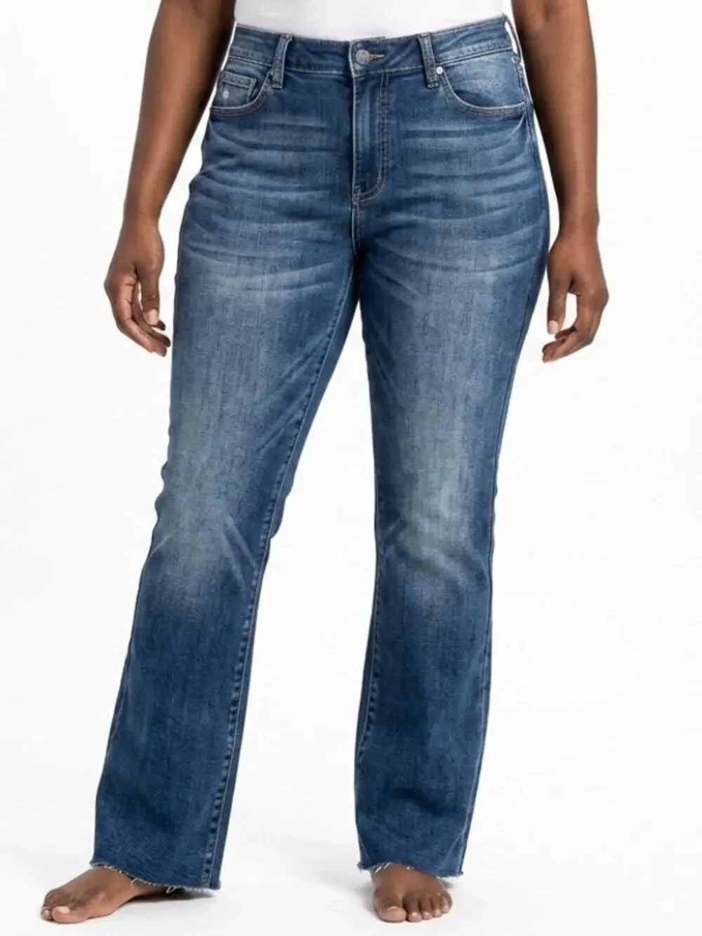 Judy Blue Slim Bootcut Denim Slim Fit Jeans Women Size 15/32